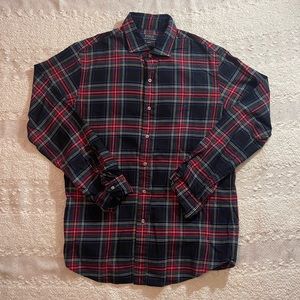 Polo by Ralph Lauren Men’s Slim Fit Plaid Button Dress Shirt